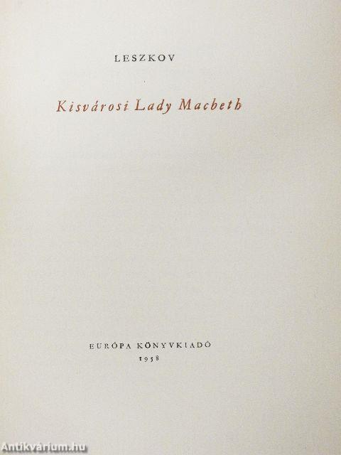 Kisvárosi Lady Macbeth