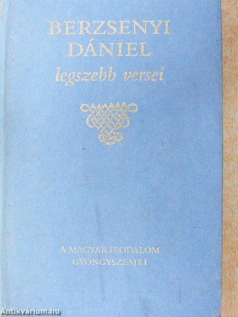Berzsenyi Dániel legszebb versei