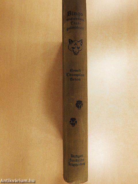 Bingo und andere Tiergeschichten (gótbetűs)