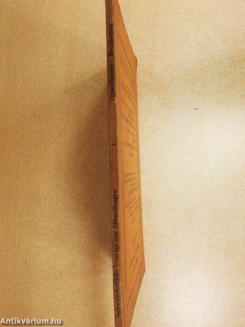 Weltprobleme der Bevölkerung