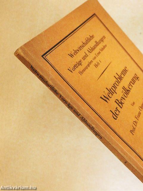 Weltprobleme der Bevölkerung