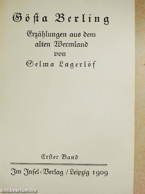Gösta Berling I-II. (gótbetűs)