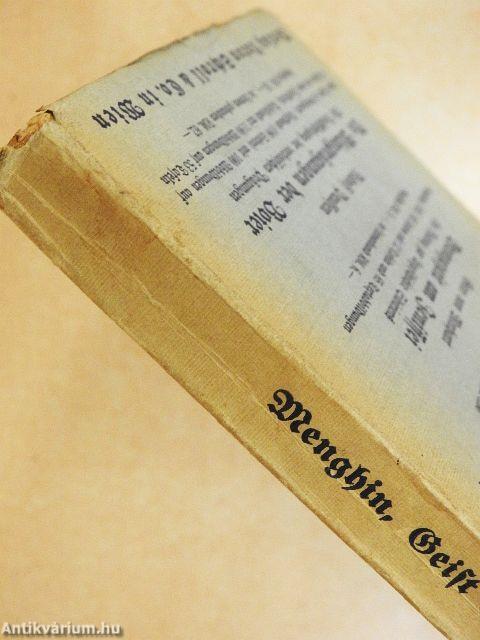 Geist und Blut (gótbetűs)