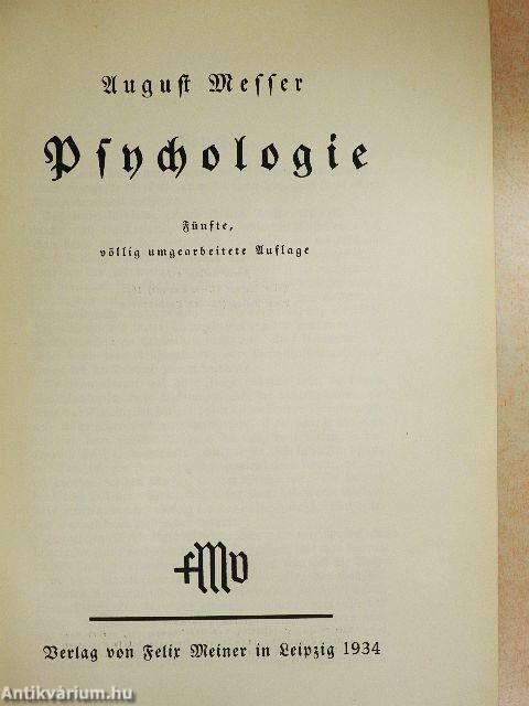 Psychologie (gótbetűs)