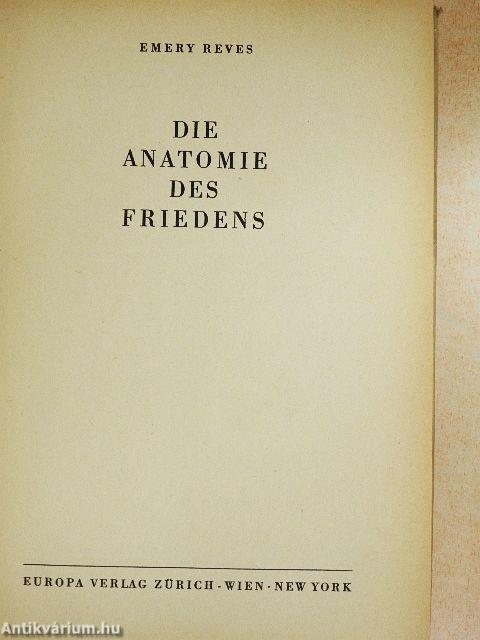 Die anatomie des friedens