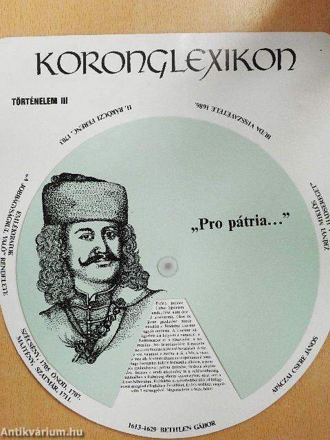 Koronglexikon - Történelem III.