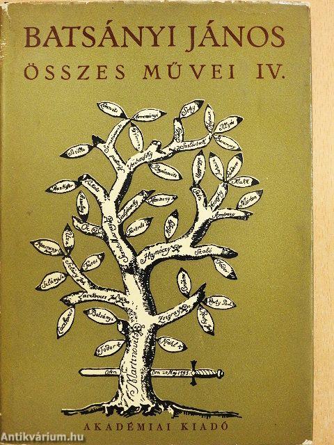Batsányi János összes művei IV.