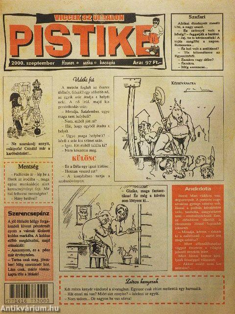 Pistike 2000. szeptember