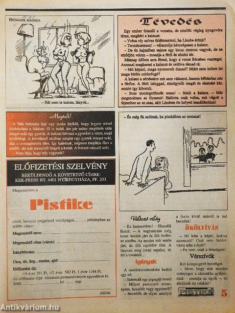 Pistike 2000. szeptember