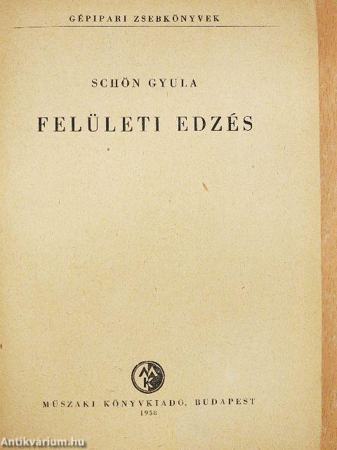 Felületi edzés