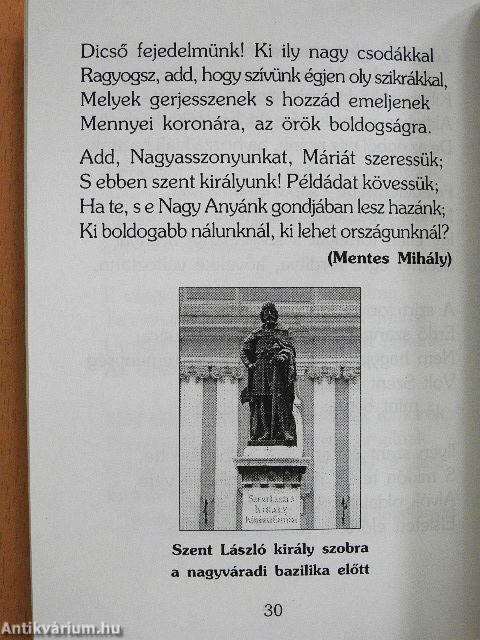 Szent László imafüzet