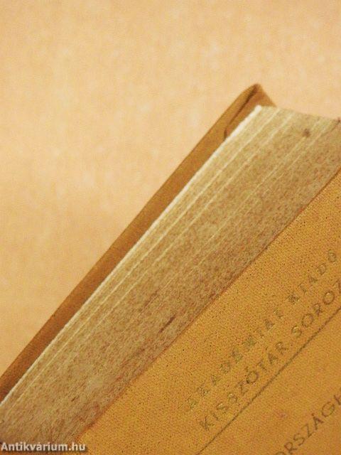 Angol-magyar szótár