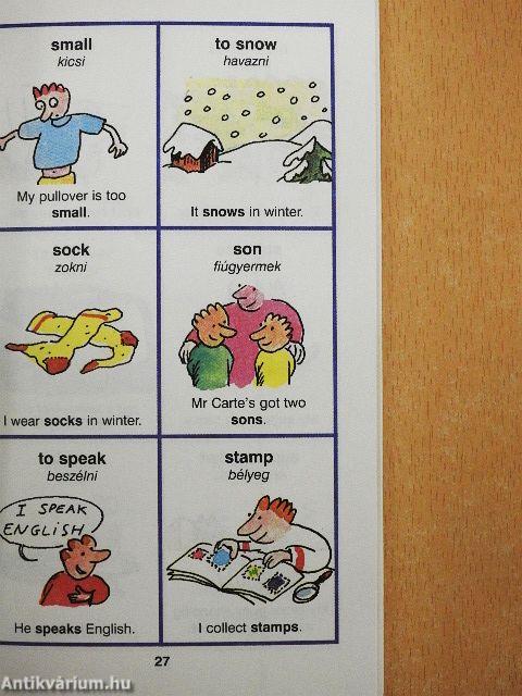 Képes angol szótár kezdőknek