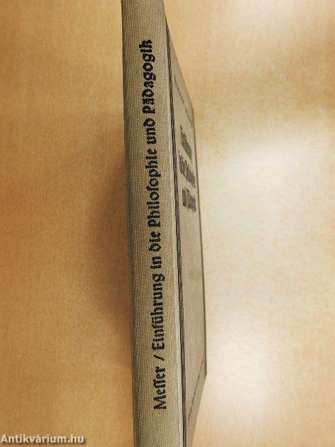 Einführung in die Philosophie und Pädagogik