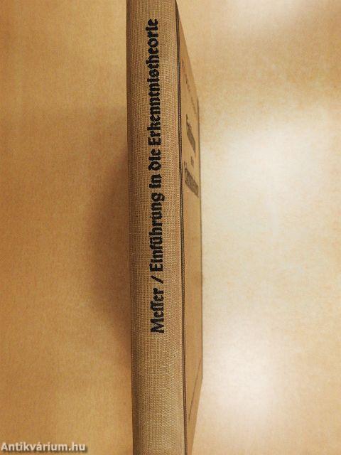 Einführung in die Erkenntnistheorie