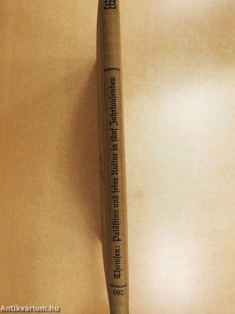 Palästina und seine Kultur in fünf Jahrtausenden (gótbetűs)