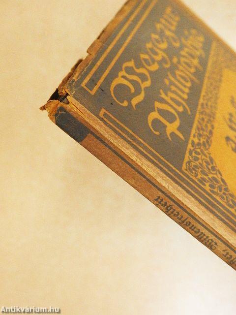 Das Problem der Willensfreiheit (gótbetűs)