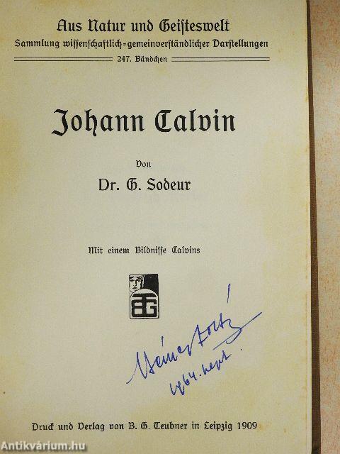 Johann Calvin (gótbetűs)