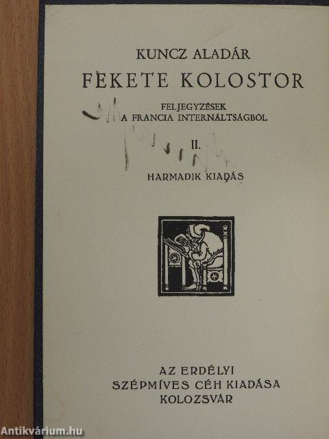 Fekete kolostor I-II.