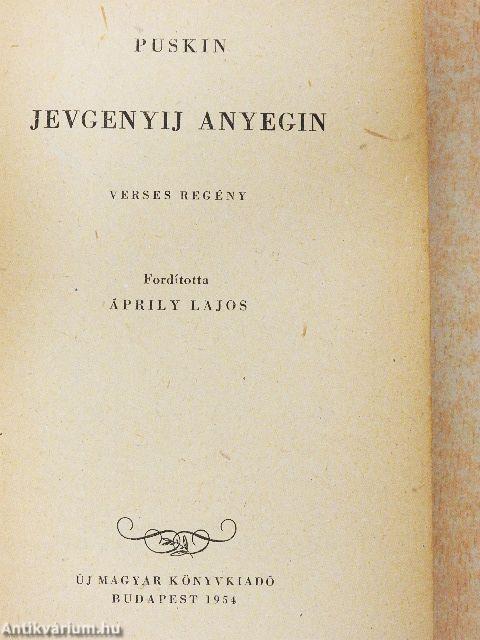 Jevgenyij Anyegin