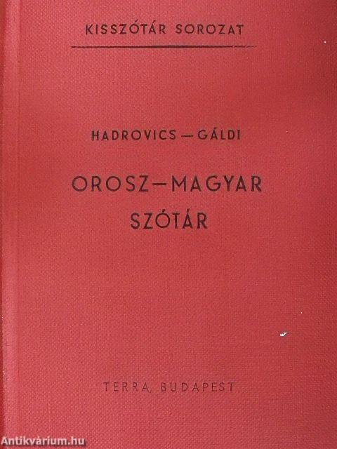 Orosz-magyar szótár