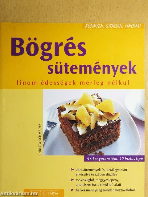 Bögrés sütemények