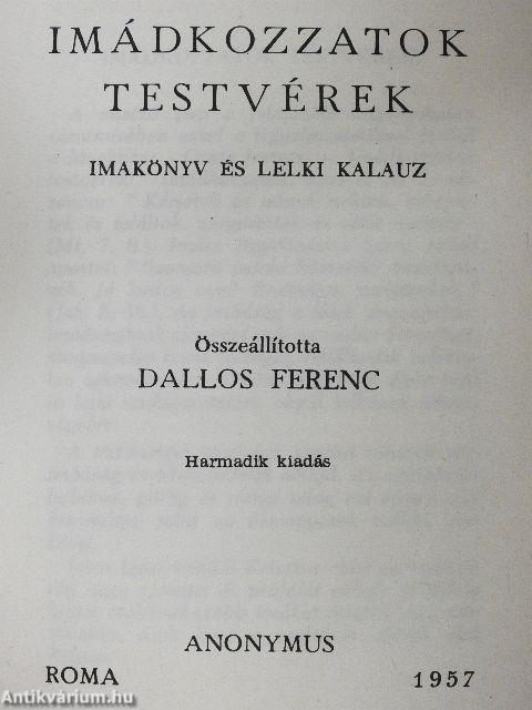 Imádkozzatok testvérek