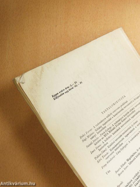 Magyar Tudomány 1966. január-december