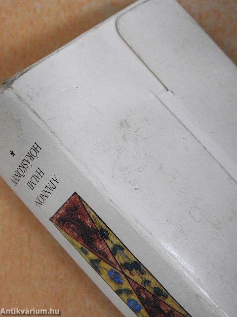 A pannonhalmi hóráskönyv I-II.