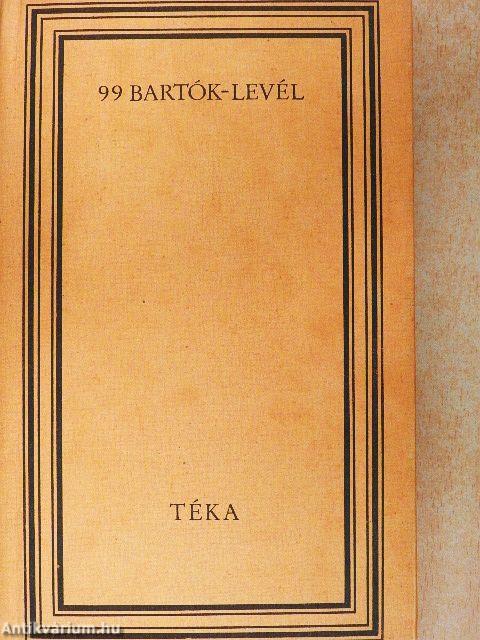 99 Bartók-levél