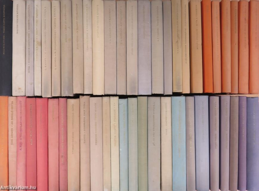 "50 kötet Az Én Könyvtáram sorozatból (nem teljes sorozat)"