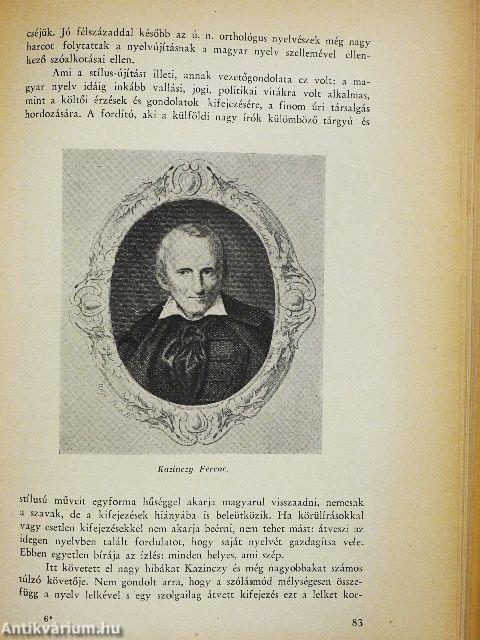 A magyar irodalom története
