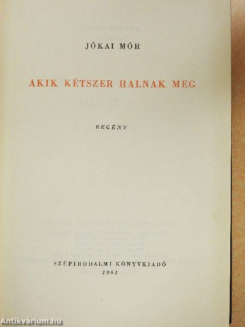 Akik kétszer halnak meg