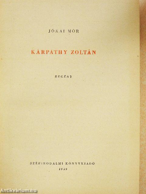 Kárpáthy Zoltán