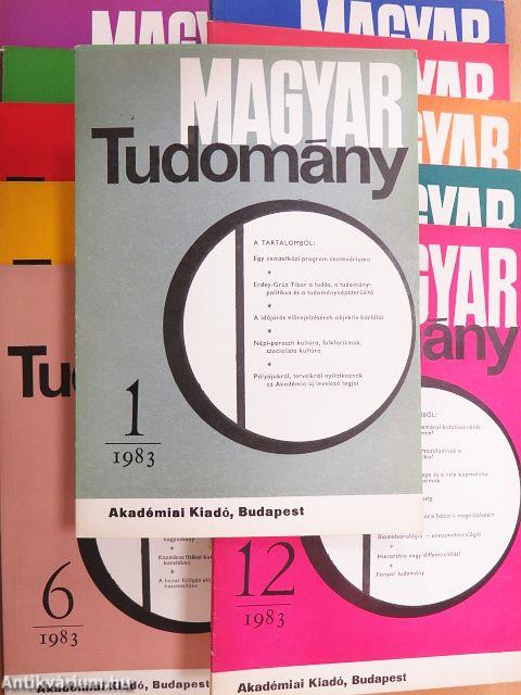 Magyar Tudomány 1983. január-december