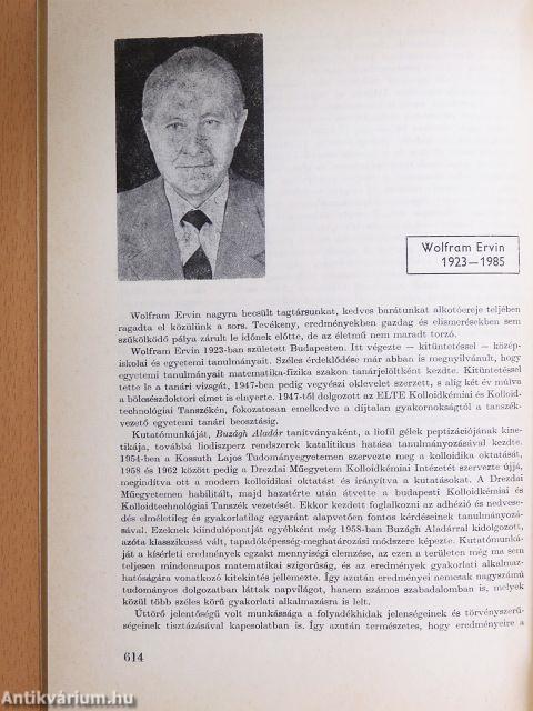 Magyar Tudomány 1985. január-december