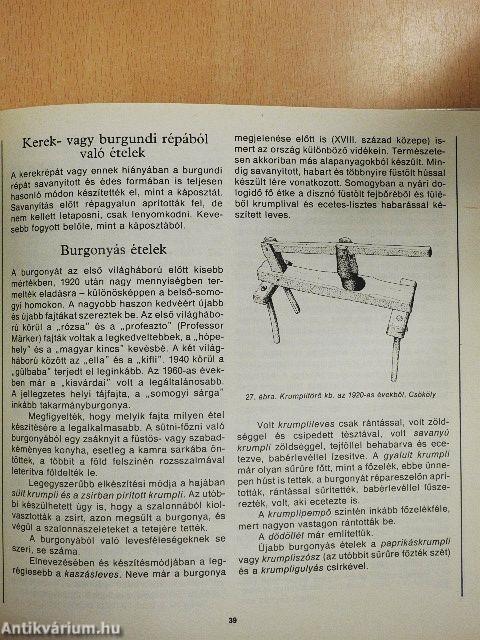 Somogy régi ételei