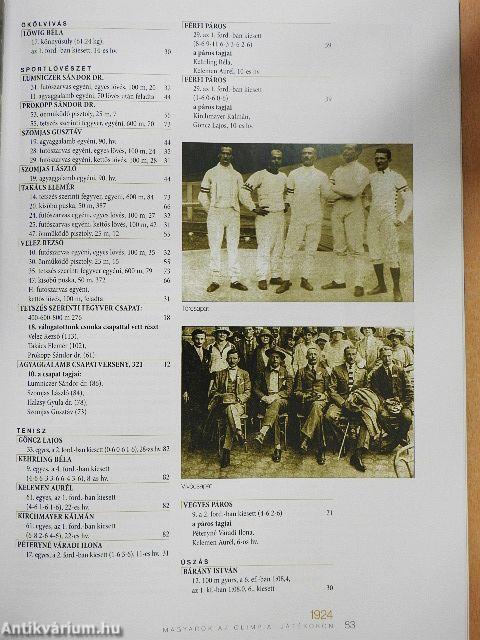 Magyarok az olimpiai játékokon