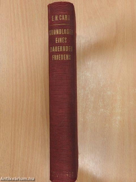 Grundlagen eines Dauernden Friedens