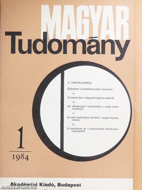 Magyar Tudomány 1984. január-december