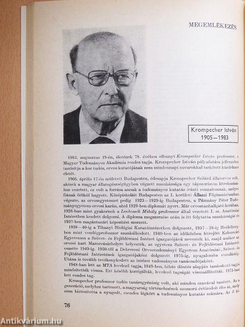 Magyar Tudomány 1984. január-december