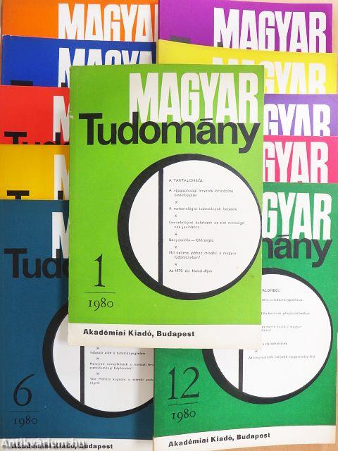 Magyar Tudomány 1980. január-december