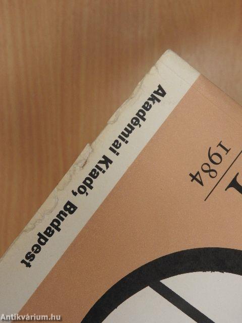Magyar Tudomány 1984. január-december