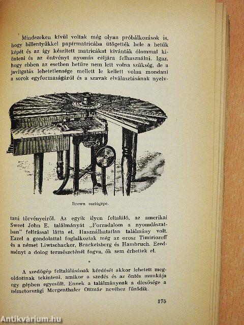 A nyomtatott betű története és útja Magyarországon