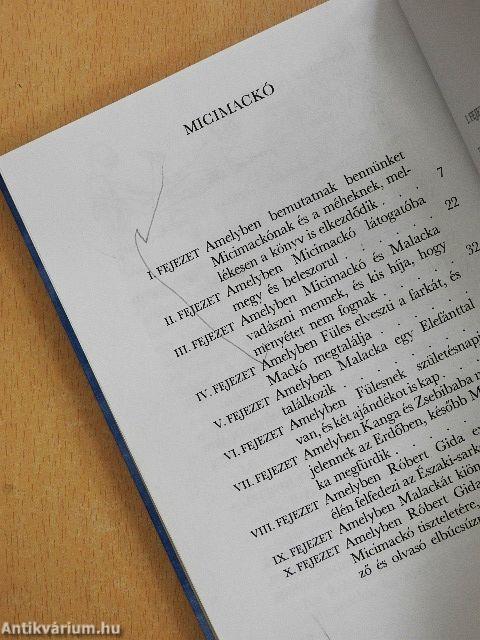 Micimackó/Micimackó kuckója