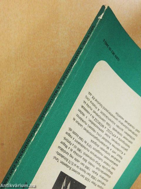 A szakszervezetek és a magyarországi szociáldemokrata párt 1890-1930 