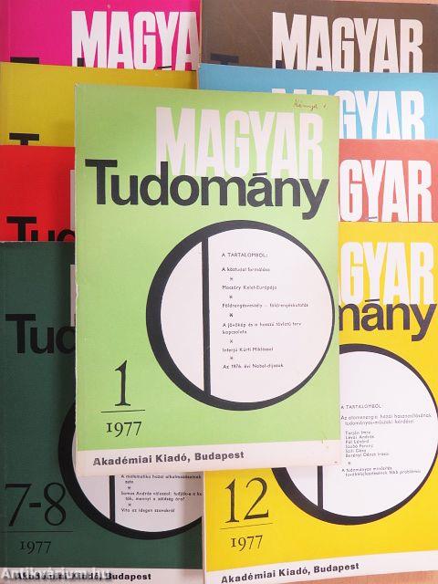 Magyar Tudomány 1977. (nem teljes évfolyam)