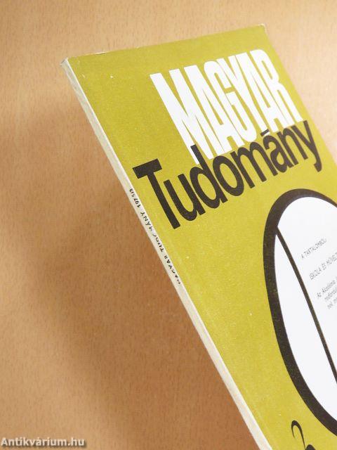Magyar Tudomány 1975. január-június, augusztus-október, december (nem teljes évfolyam)