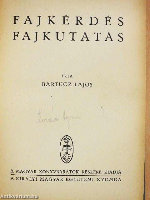 Fajkérdés-fajkutatás