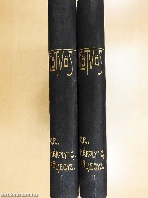 Gróf Károlyi Gábor följegyzései I-II.